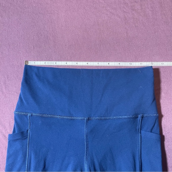 Athleta Salutation Stash Pocket II Tight Leggings in Blue - Size XS Pockets - Picture 3 of 6